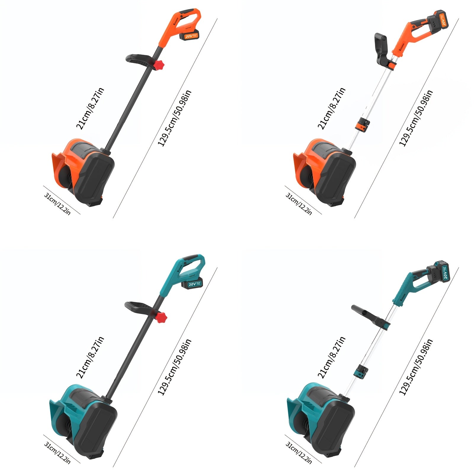 20V Snow Blower with Brushless Motor | 12'' Clearing Width & 6'' Depth, 20FT Snow Throwing Distance, 4.0Ah Rechargeable Lithium Battery, Easy to Store, Ideal for Sidewalks, Steps, Small Driveways - Clears Mild to Moderate Sno