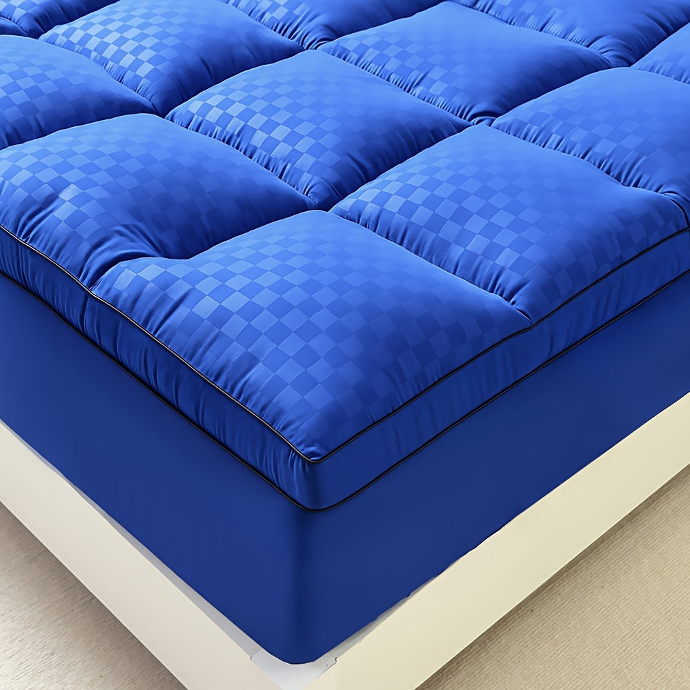 Extra-Thick Mattress Cover with Cushioning Topper - Spill-Proof & Stain-Resistant Bed Suitable for Bedrooms, Student Dorms,, - Machine Washable Breathable Cover Fits All Bed Sizes (No)
