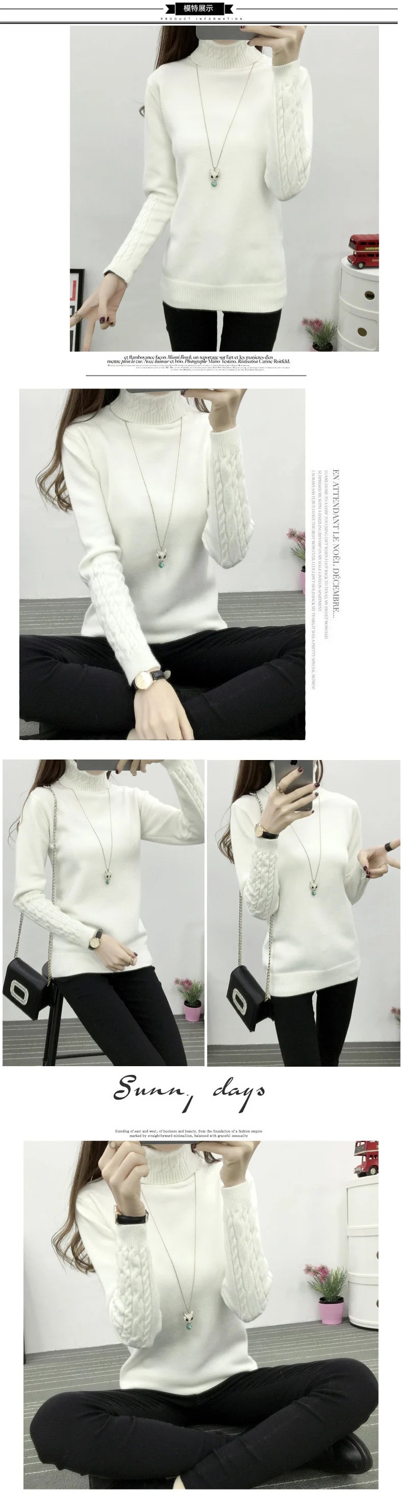 Women Turtleneck Winter Sweater Womens 2026 Long Sleeve Knitted Sweaters Keep Warm Pullovers Female Jumper Tricot Tops