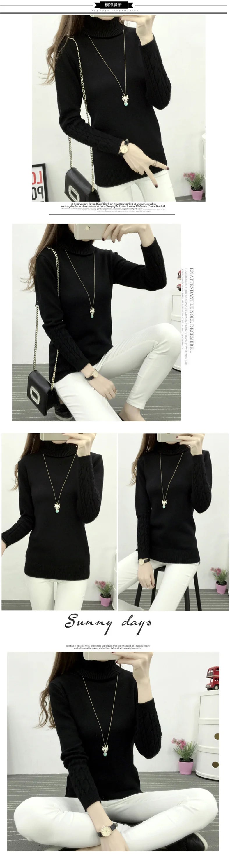 Women Turtleneck Winter Sweater Womens 2026 Long Sleeve Knitted Sweaters Keep Warm Pullovers Female Jumper Tricot Tops
