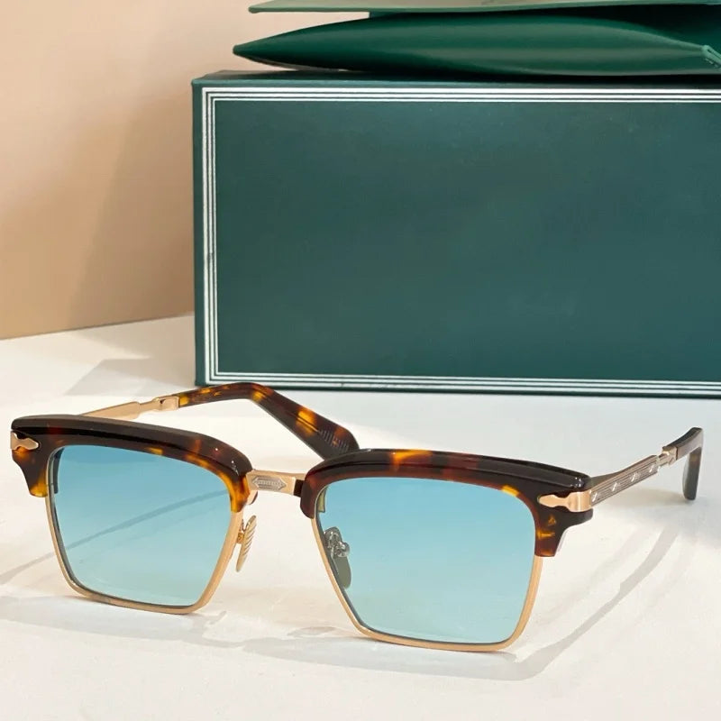 The new ALIN sunglasses are high-quality titanium alloy UV400 outdoor sunglasses crafted by both male and female designers