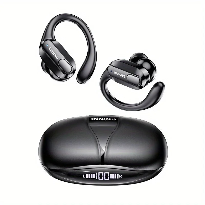 Lenovo XT80 Bluetooth 5.3 Earphones True Wireless Headphones with Mic Button Control Noise Reduction Earhooks Waterproof Headset