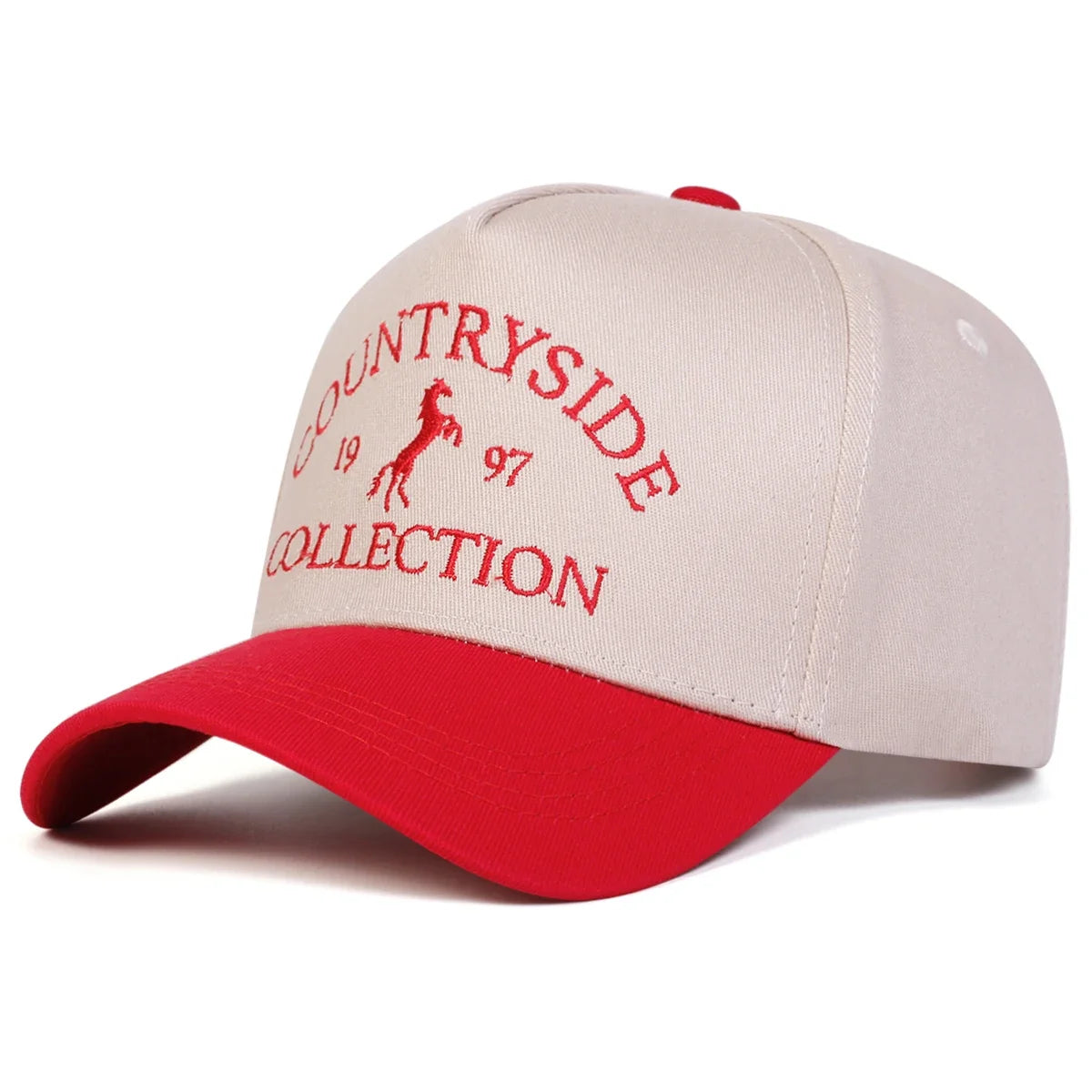 Unisex COUNTRYSIDE COLLECTION 1997 Embroidery Baseball Caps Outdoor Adjustable Spring and Autumn Casual Sunscreen Hat