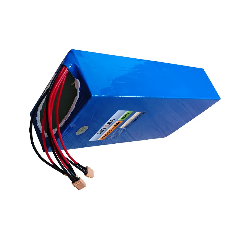 52V 14S7P 24.5Ah 18650 Lithium Battery Pack with Built-in BMS Moped Scooter Battery Suitable for Power-assisted Commuting Tools