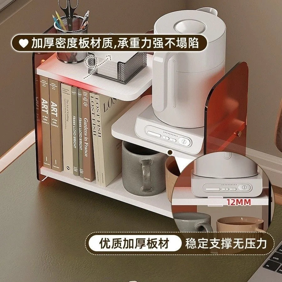 3 Layer Cosmetic Shelf, Acrylic Storage Shelf, Books And Magazines, Water Cup, Lipstick, Perfume Shelf, Toy Model, Storage Box