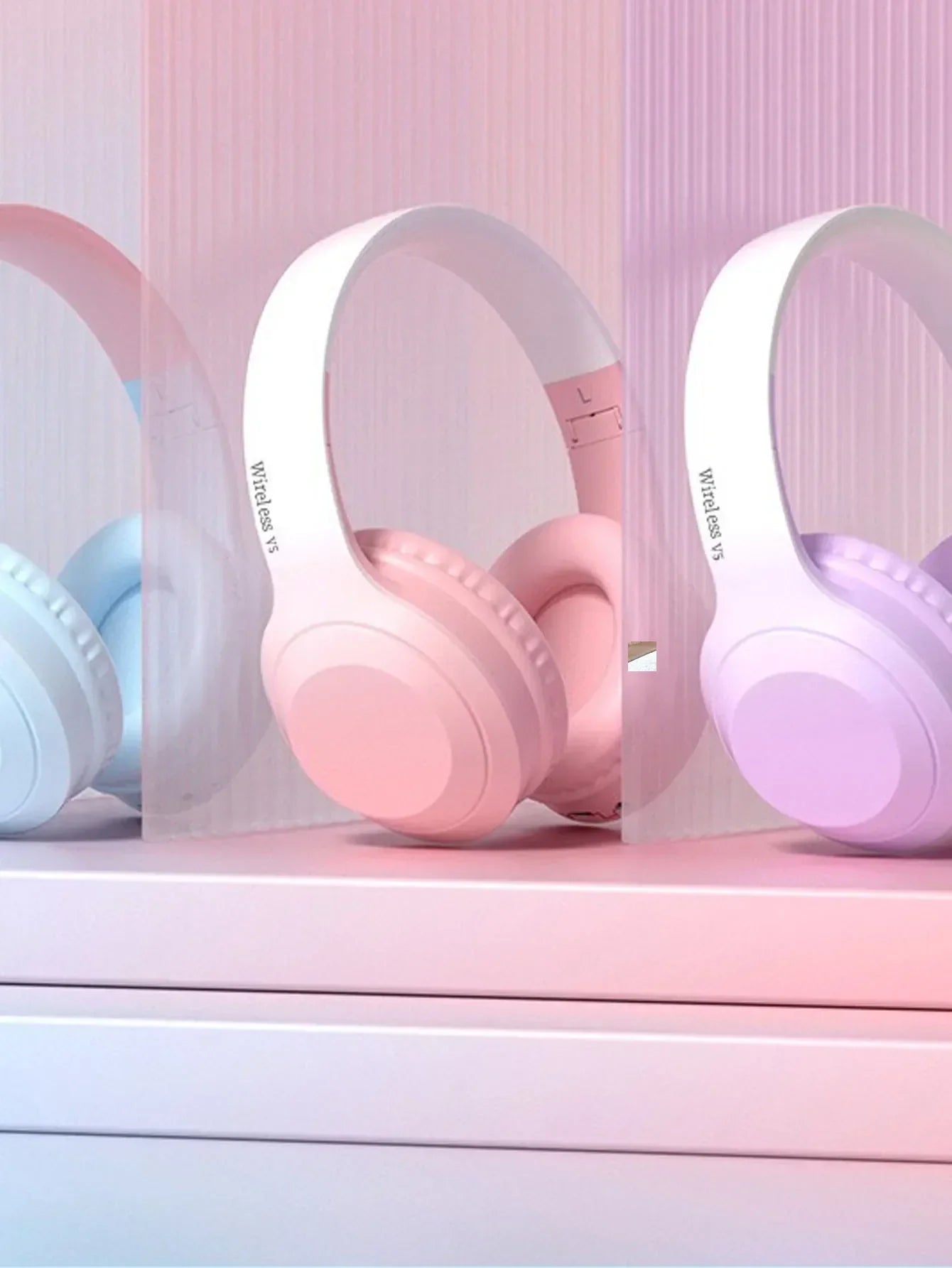 High Fidelity High-resolution Stereoscopic Surround Sound Wireless Bluetooth 5.3 Head Mounted Noise Cancelling Gaming Earphones