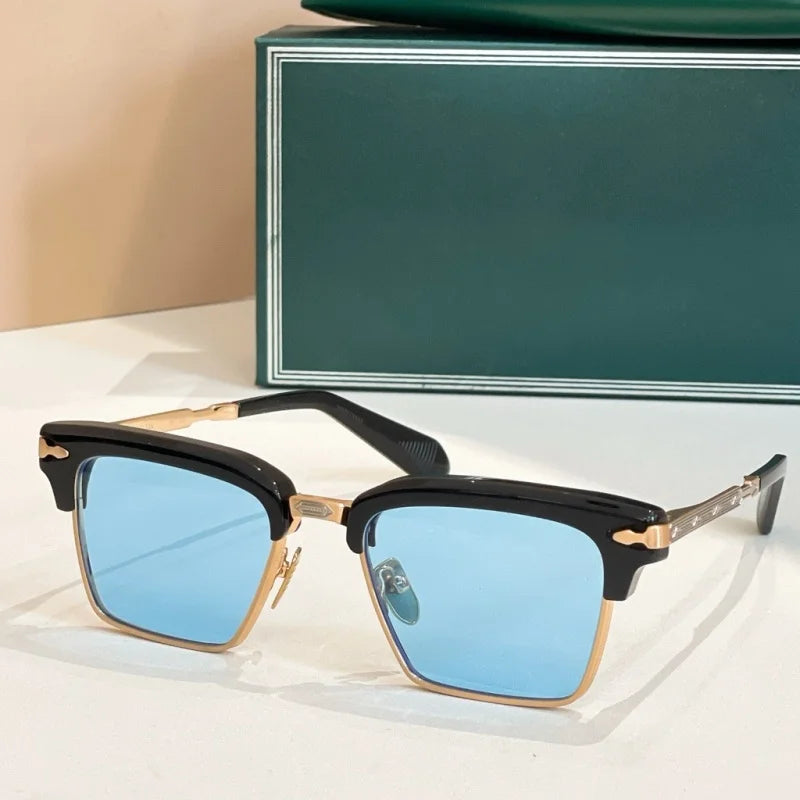 The new ALIN sunglasses are high-quality titanium alloy UV400 outdoor sunglasses crafted by both male and female designers