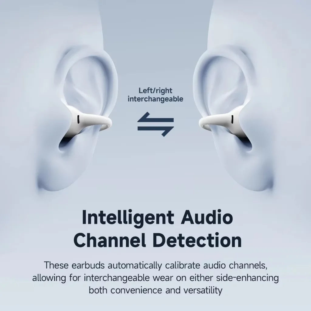 EDIFIER LolliClip Open-ear True Wireless Earbuds Multipoint Connection Adaptive ANC Earphone Hi-Res LDAC IP56 Bluetooth 5.4