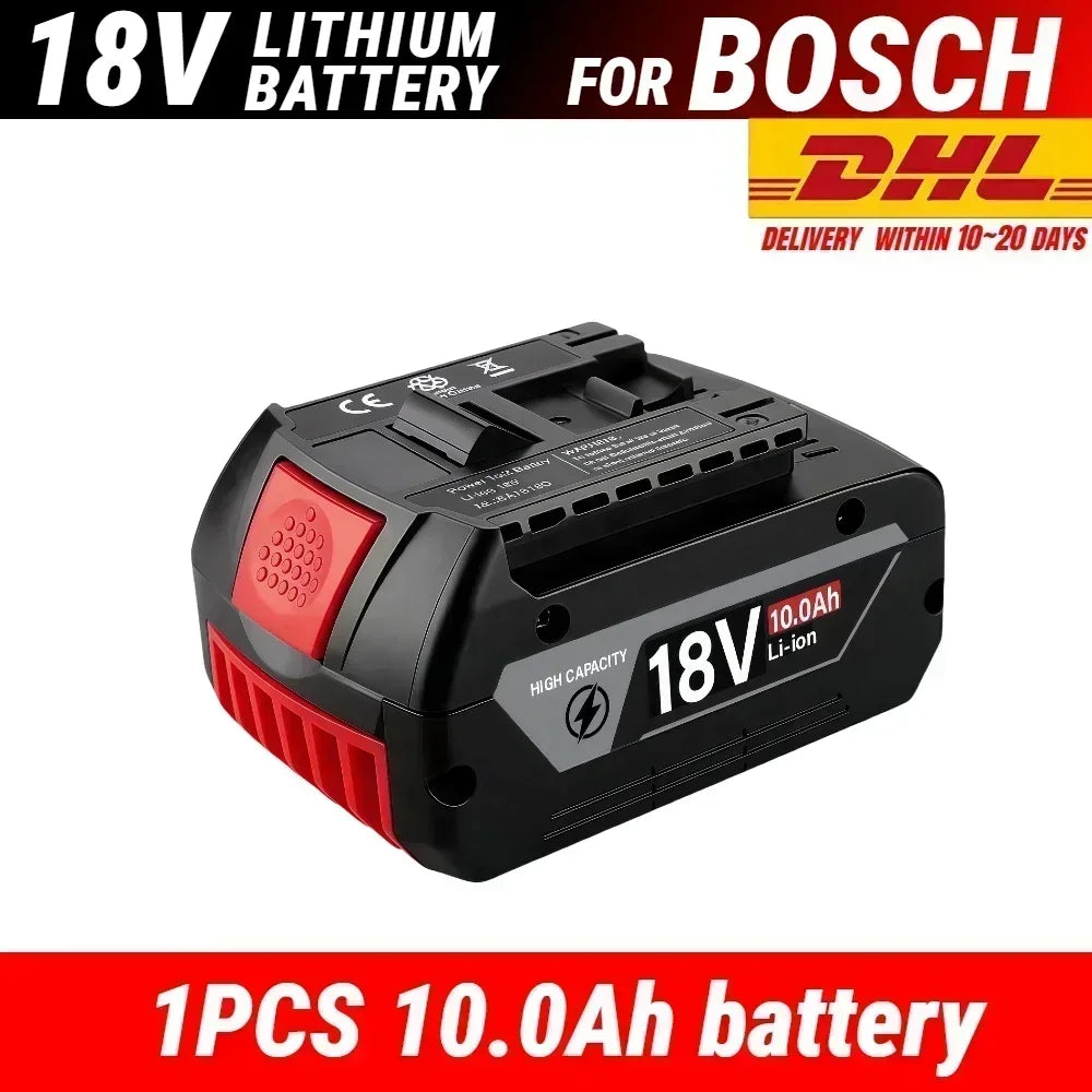 18.0V Power Tools Battery For Bosch Battery GWS 18 V-LI GSR 18-2-LI GSR18 VE-2-LI GSR 18 V-LI GSK 18 V-LI GSB 18v-li GSB 18-2-LI