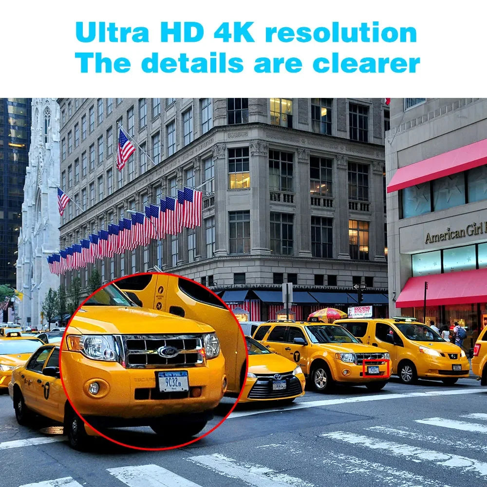 4K CCTV Security Analog Dome Camera BNC Outdoor Waterproof Face Detection AHD DVR Camera Video Surveillance System 8MP XMEYE 5MP