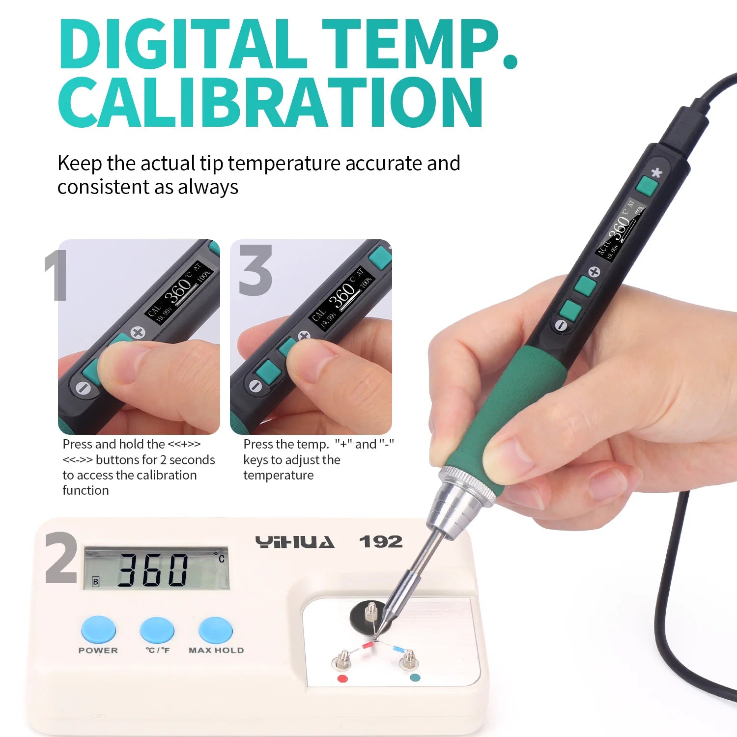 YIHUA 928D-IV C235 Smart Electric Soldering Iron Adjustable Temperature Portable Precision Soldering Iron Station Kit