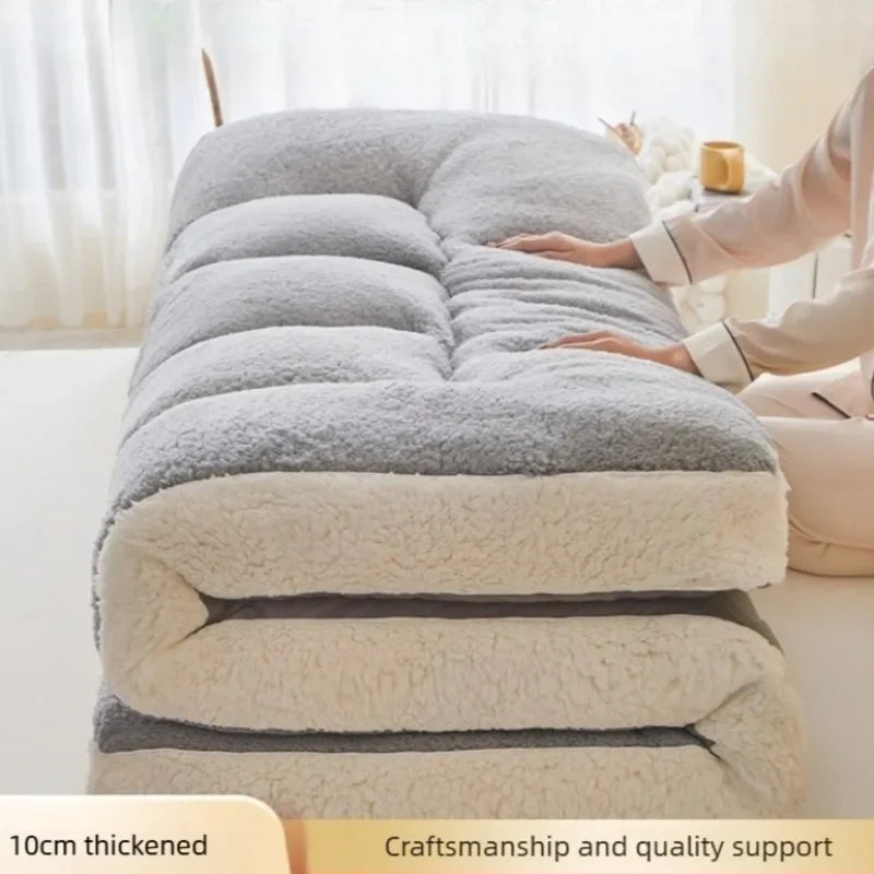 Exquisite Classic Lamb fleece mattress soft cushion milk fleece mattress mattress household autumn and winter mattress thickened