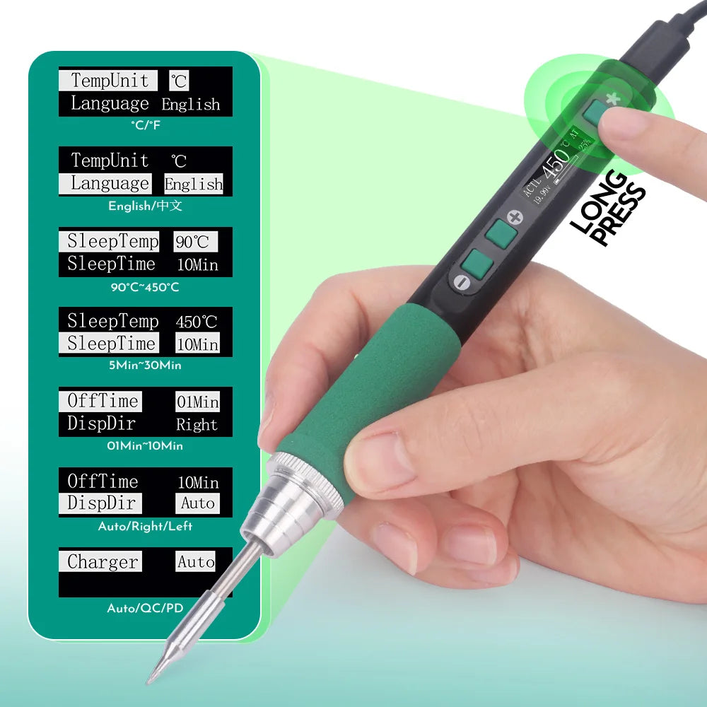 YIHUA 928D-IV C235 Smart Electric Soldering Iron Adjustable Temperature Portable Precision Soldering Iron Station Kit