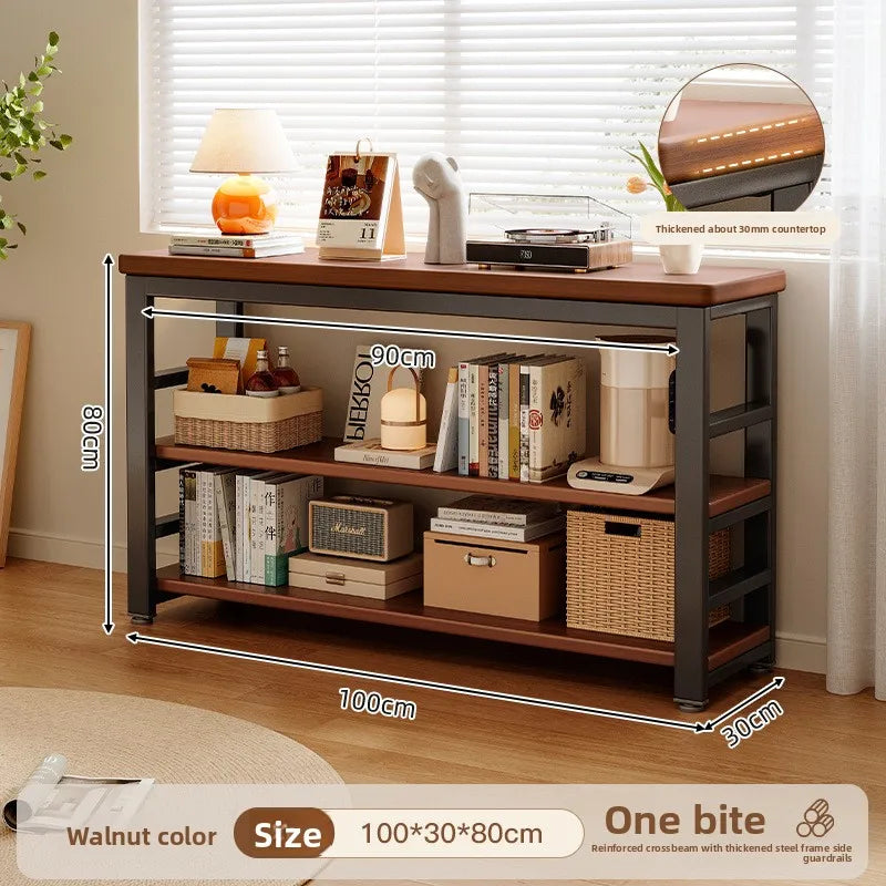 Bookshelf Floor-to-ceiling shelf Integrated wall-to-wall multi-layer storage rack Bedroom wall display cabinet Office shelf