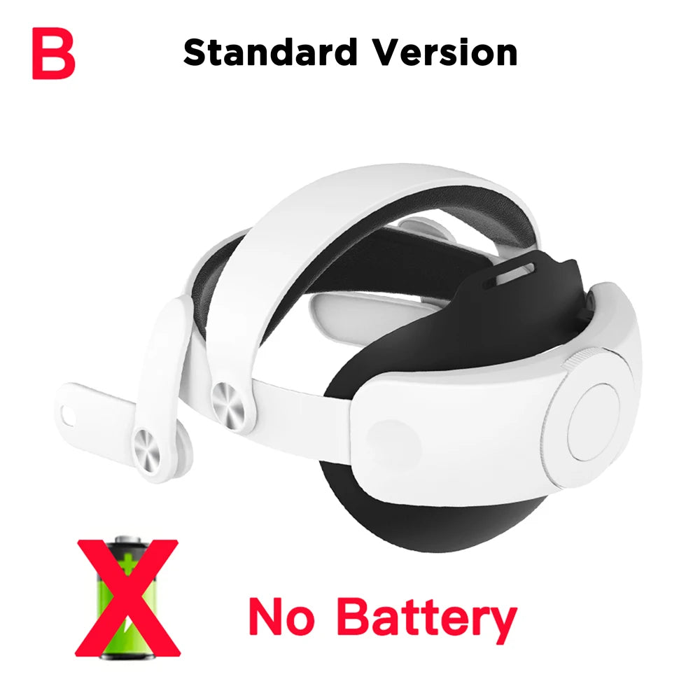 10000mAh Battery Comfort Head Strap For Meta Quest 3/3s Replacement Elite Strap PD18W Charging Enhanced Playtime, Carrying Case