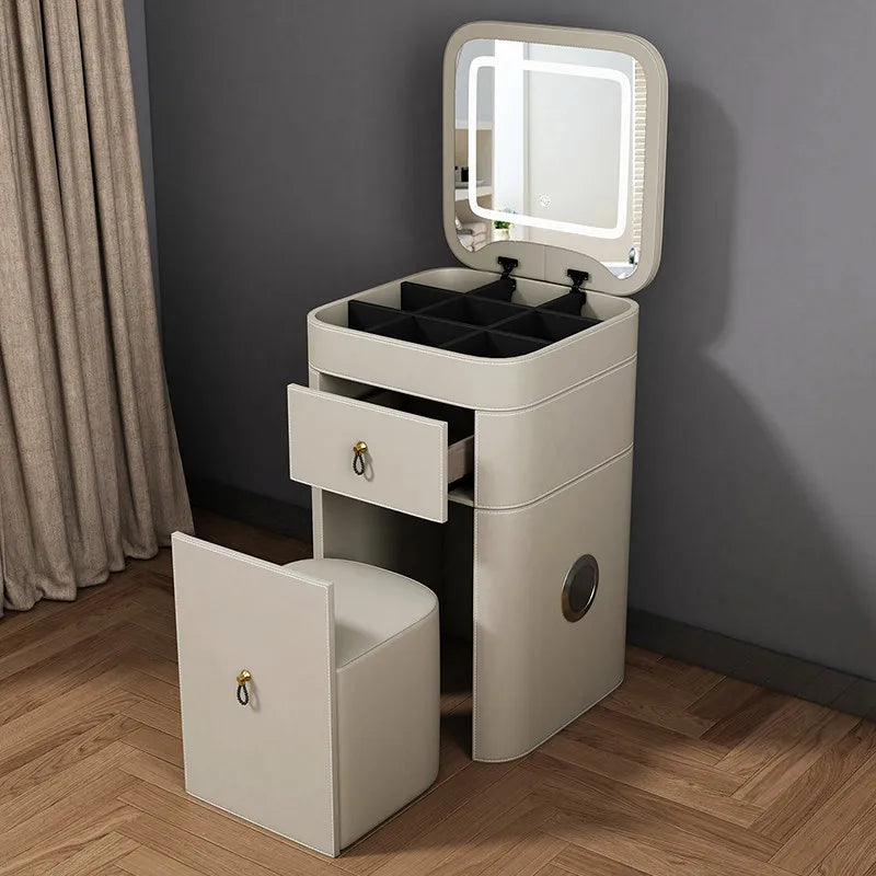 Glamour Elegant Quality Dressing Table Creative Aesthetic Nordic Makeup Vanities Storage Tocadores Maquillaje Bedroom Furniture
