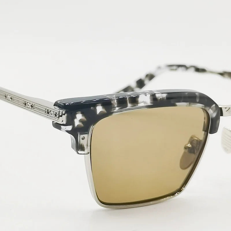 The new ALIN sunglasses are high-quality titanium alloy UV400 outdoor sunglasses crafted by both male and female designers