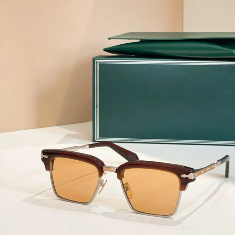 The new ALIN sunglasses are high-quality titanium alloy UV400 outdoor sunglasses crafted by both male and female designers