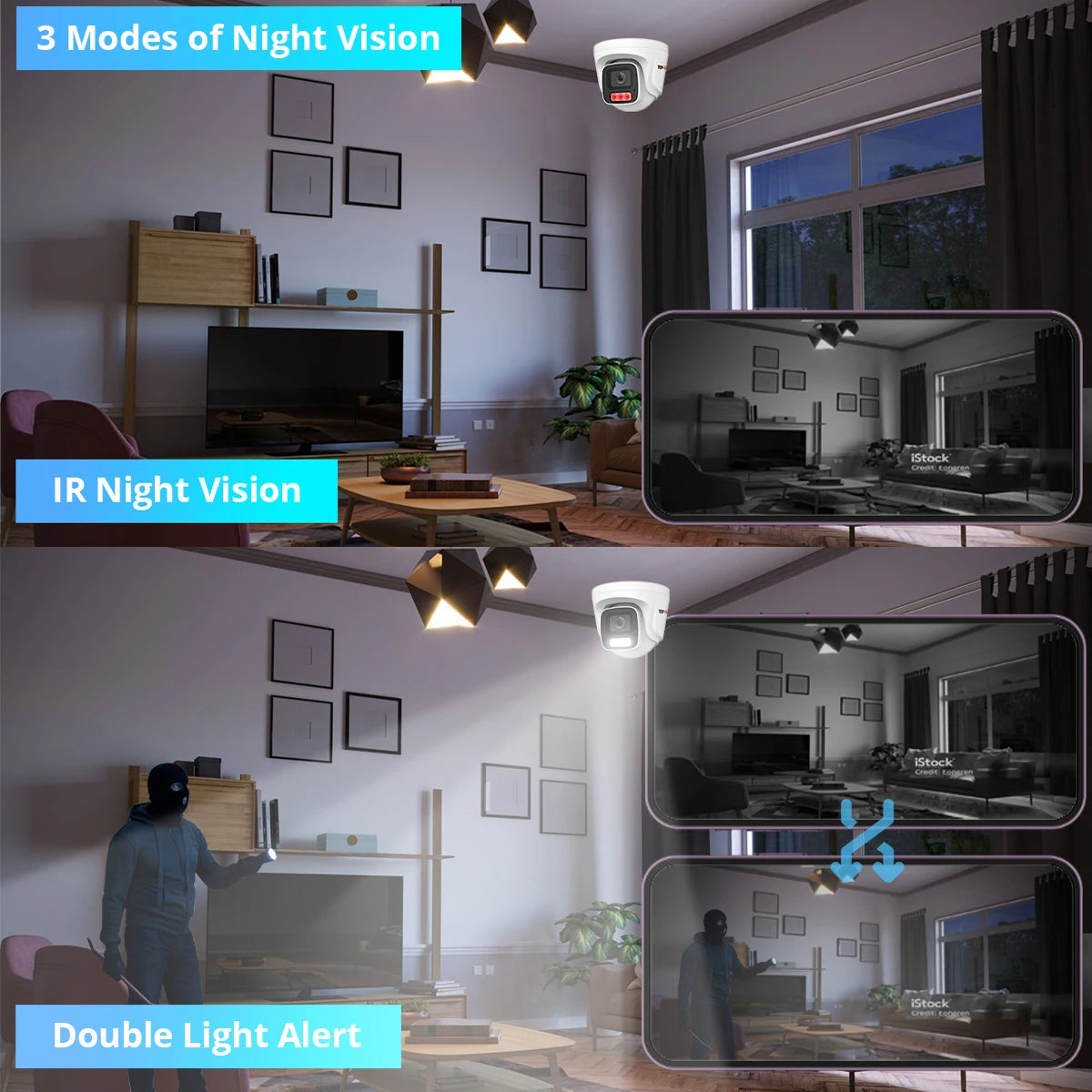 5MP IP Camera POE Indoor Security Two Way Audio CCTV Color Night Vision Surveillance Camera For POE System XMEye Pro iCSee Cam