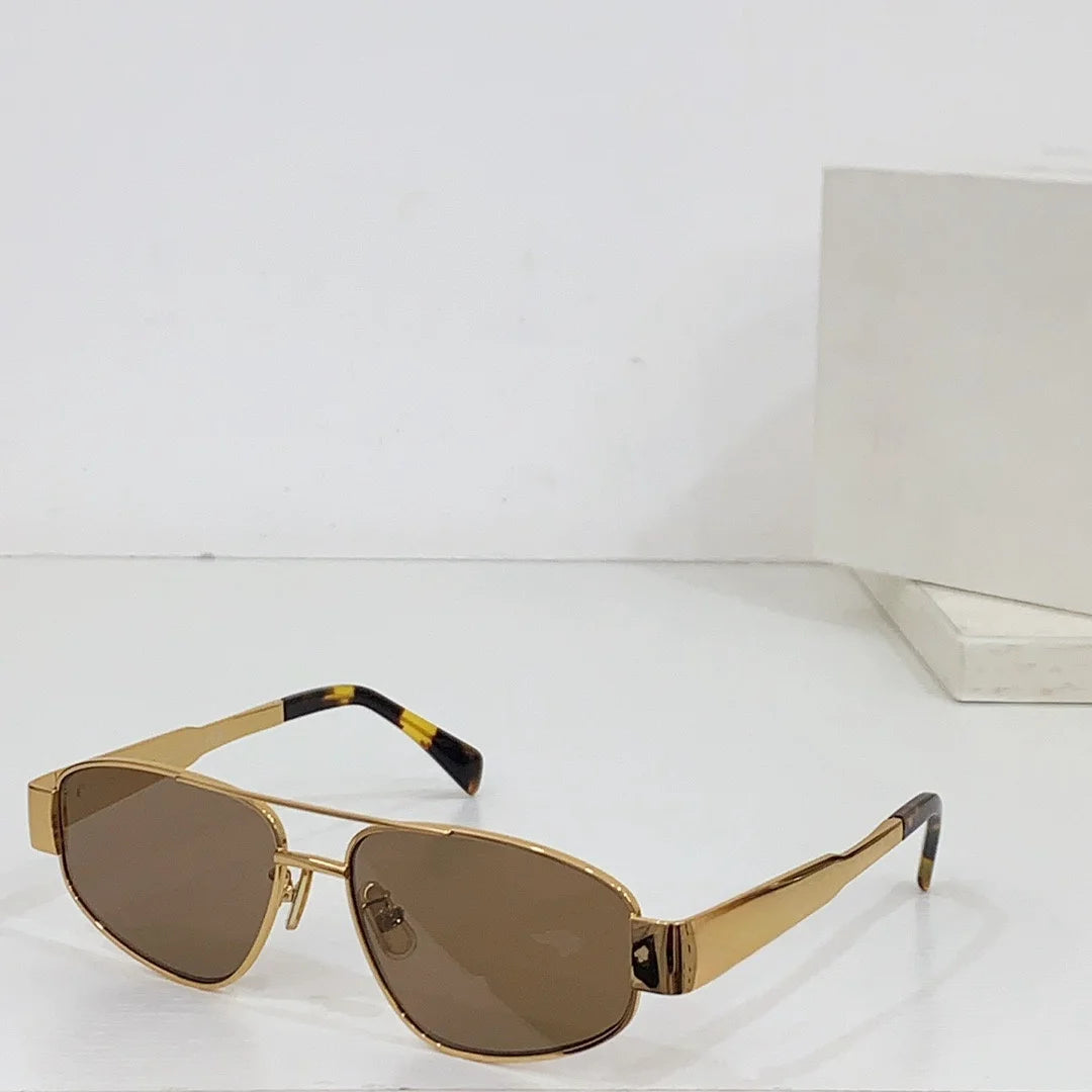 Hot Sale Women Round Sunglasses Brand Designer Metal Frame Shades Eyeware Girls Vintage Fashion Ladies Traveling Sun Glasses