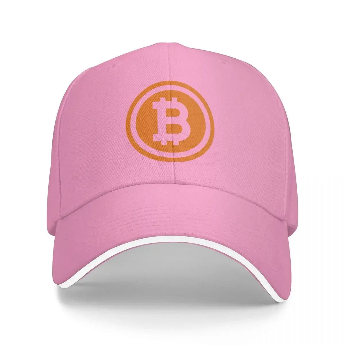 Baseball Cap Men Bitcoin Logo Fashion Caps Hats for Logo Asquette Homme Dad Hat for Men Trucker Cap