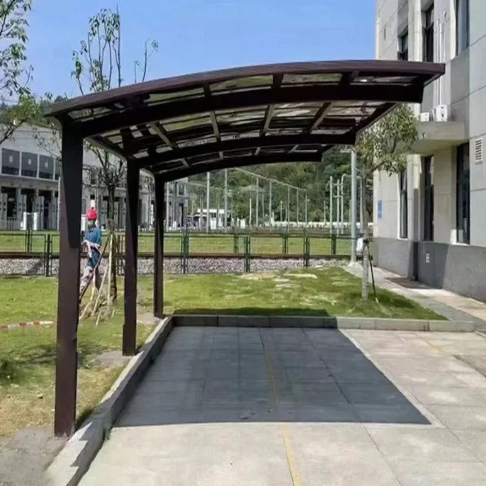 Home Villa Gazebos Garden Outdoor Canopy Tent Modern Custom Parking Shed Sunshade Awning Patio Pergola Aluminum Alloy Carport