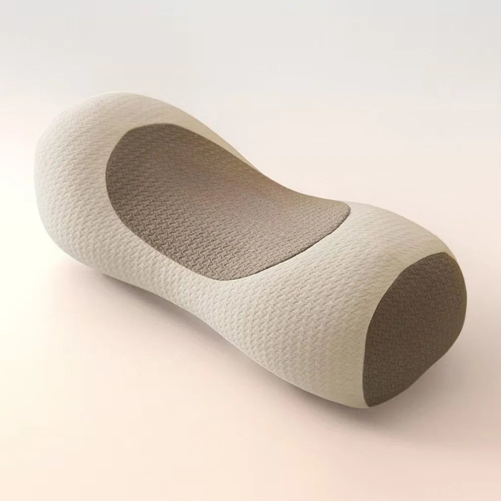 Cylindrical Buckwheat Pillows Anti-arch Help Sleep Spine Pillow Breathable Neck Pain Relief Neck Protection Health Pillow