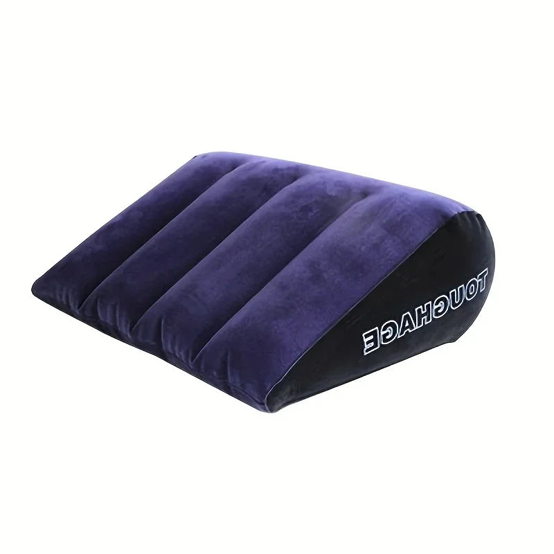 Multifunctional Body Pillow Portable Inflatable Pillow Cushion Positions Support Air Cushion Outdoor Travel Triangular Pillow