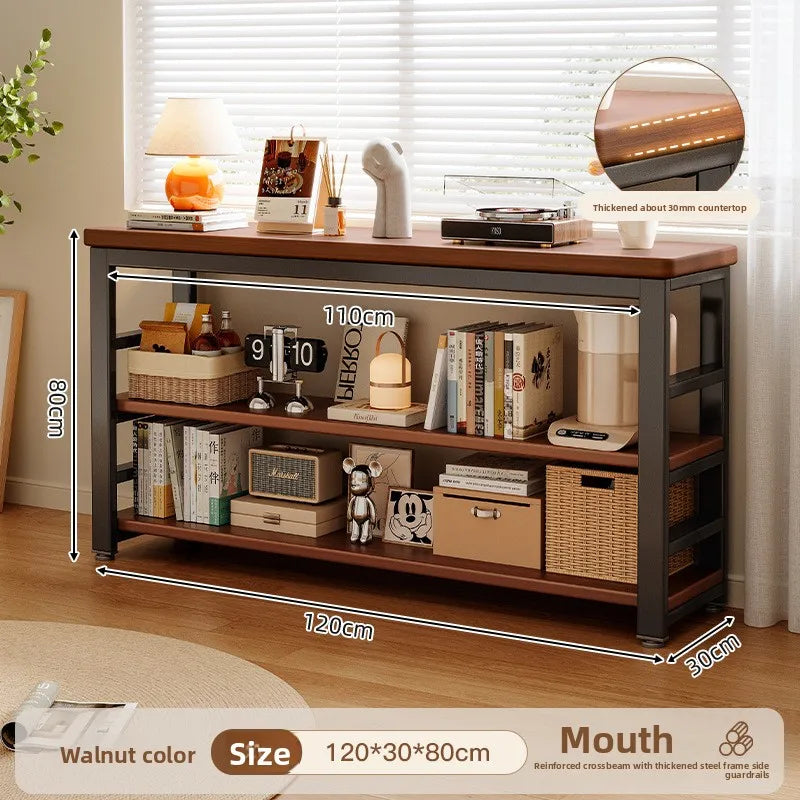 Bookshelf Floor-to-ceiling shelf Integrated wall-to-wall multi-layer storage rack Bedroom wall display cabinet Office shelf
