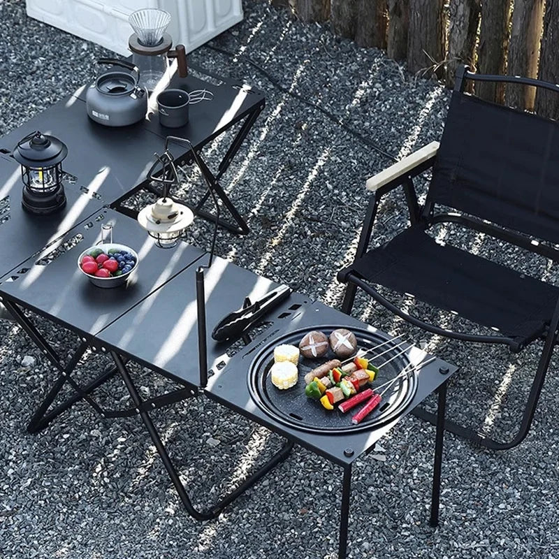 Outdoor Multifunctional IGT Tactical Table Portable Folding Table Can Be Raised And Lowered Picnic Table