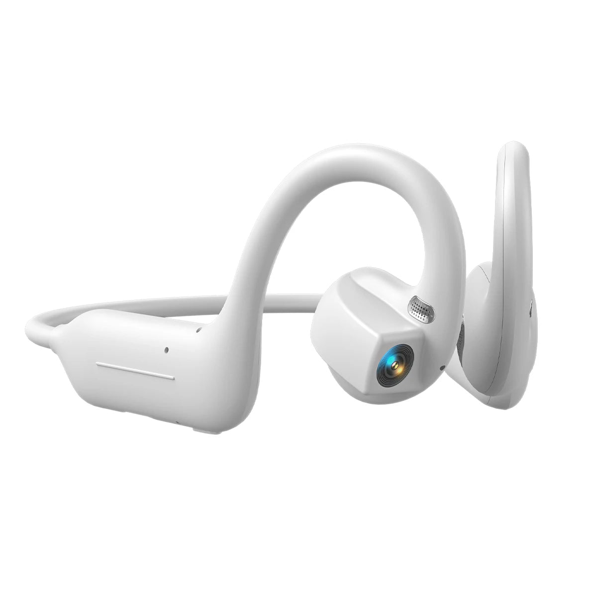Bone Conduction Bluetooth Earphones 8MP HD Camera  Wireless Earbuds AI Assistant Translation Object Recognition Headphones E12
