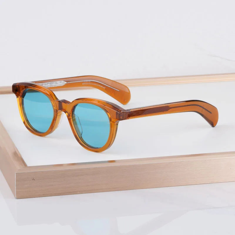 Ins Square 1948 Sunglasses Men Women Acetate Luxury Brand Unique Designer Top Quality Classical UV400 Fashion Glasses with Case