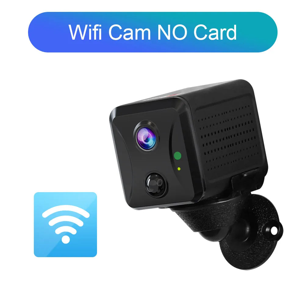 Ubox 4G LTE Mini Battery Camera 5MP WiFi Security Cameras HD Indoor Surveillance Camera CCTV PIR Motion Detection Night Vision