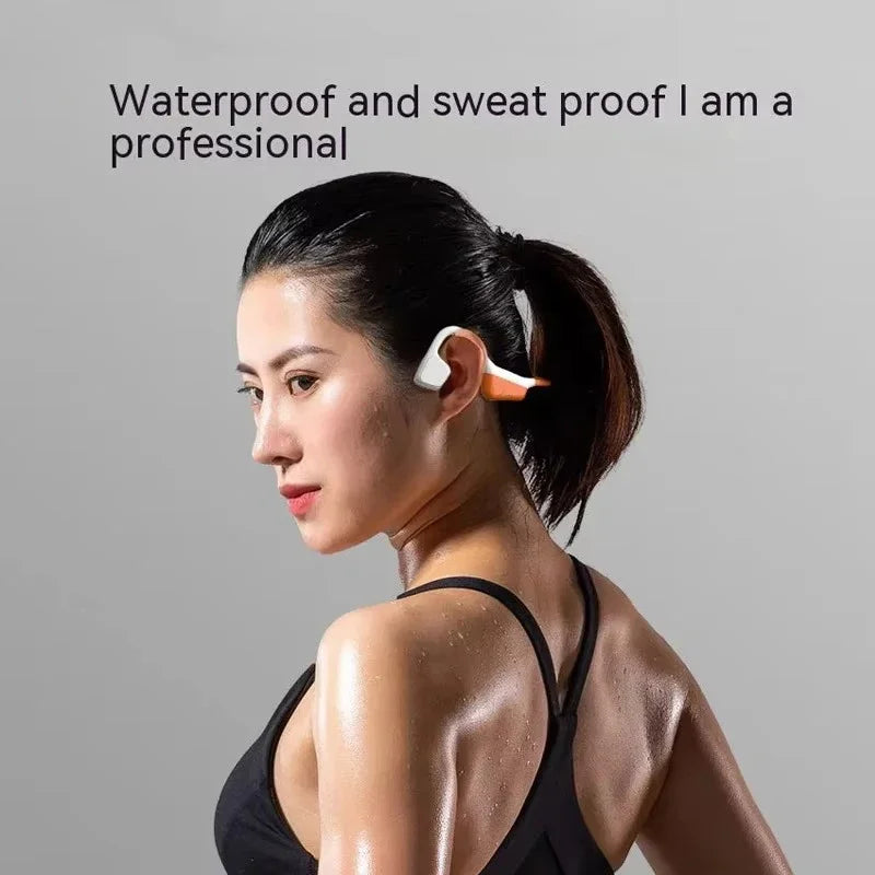 Neckband I18PRO Bluetooth 5.3 Headphones Bone Conduction Sport Earbuds HiFi Sound TWS Earphones Wireless Headest With Mic