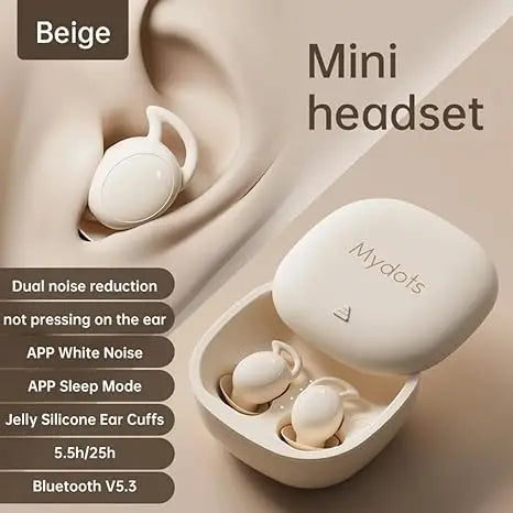 HaaYot Wireless Sleepbuds Bluetooth Sleeping Earbud Earphones Mini Invisiable Comfortable Noise Blocking Headphones TWS Headset