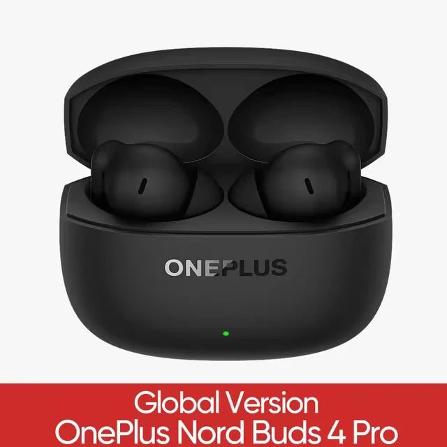 OnePlus Nord Buds 4 pro Global Version Bluetooth 6.0 Earphones 55dB Noise Cancelling up to 54 Hours Playback Wireless Earbuds