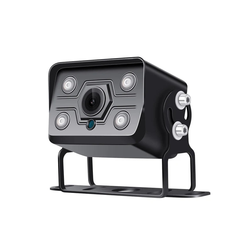 4CH Backup Camera System With Vehicle Security System 4 Waterproof Infrared Night Vision Cameras For RV Truck Bus