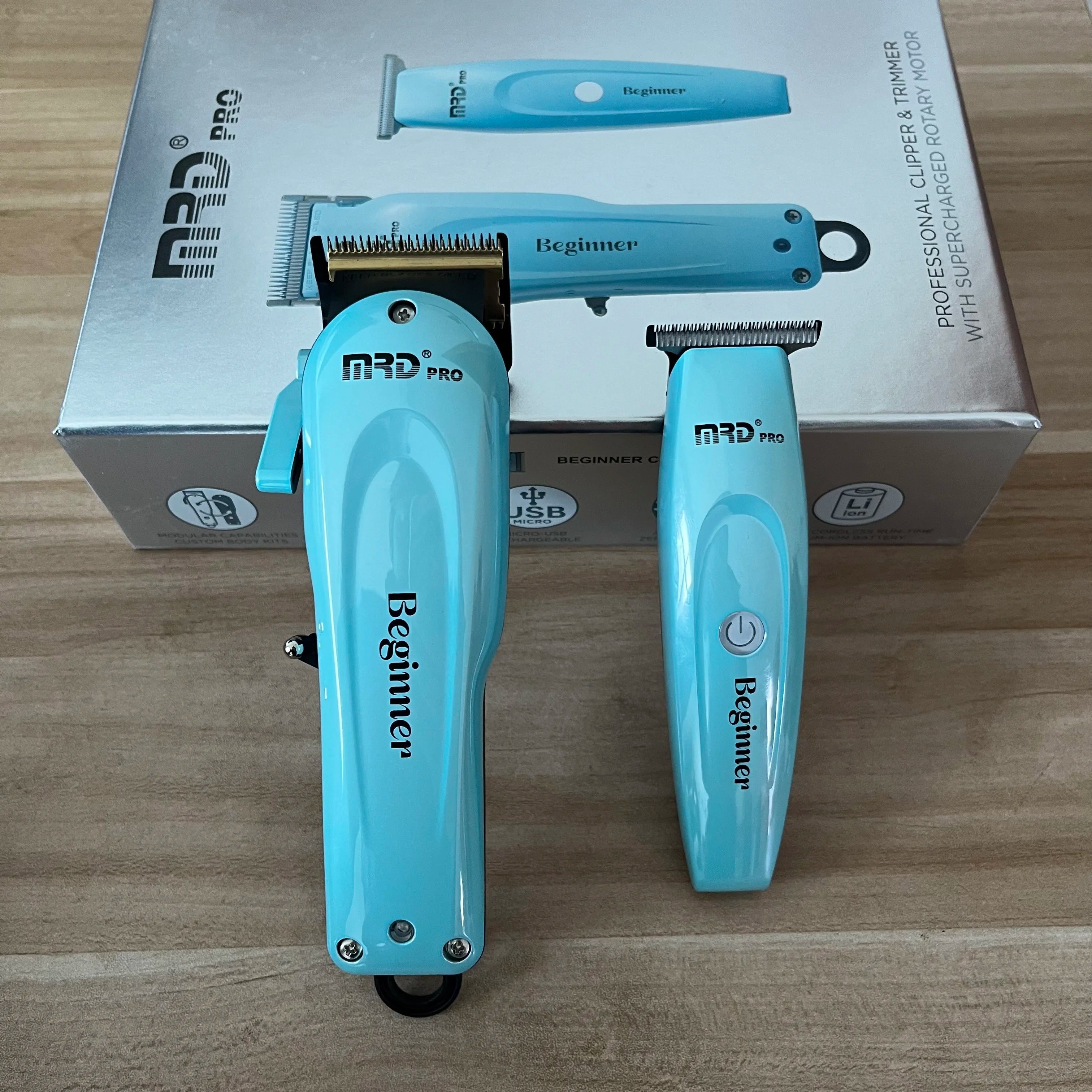 MRD Molda Youth Edition Lawn Mower Set Hairdresser Hair Clipper Trimmer Hair Salon Tools