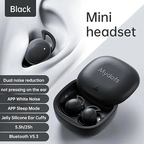 HaaYot Wireless Sleepbuds Bluetooth Sleeping Earbud Earphones Mini Invisiable Comfortable Noise Blocking Headphones TWS Headset