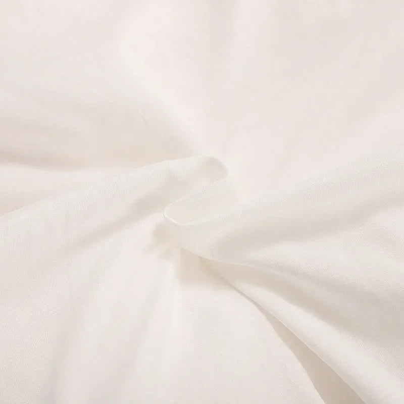 Bedding Set European Simple Large Family Set Large Quilt Cover Home Comfortable Quilt Cover Pillow Cover Bed Sheet