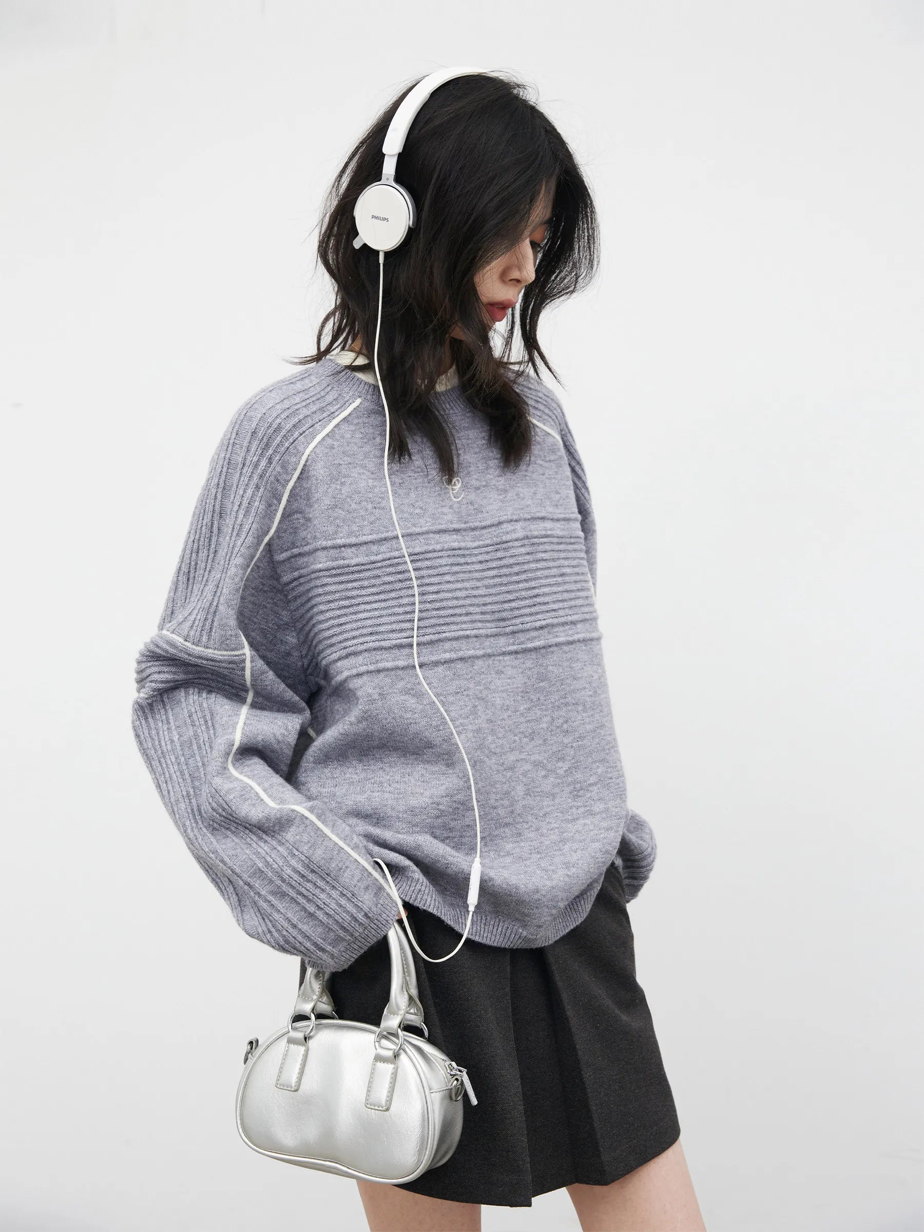 CHIC VEN Women Sweaters Loose Casual O Neck Pullovers New Female Knitted Jumpers Girl Top Spring Autumn 2026 Clothing