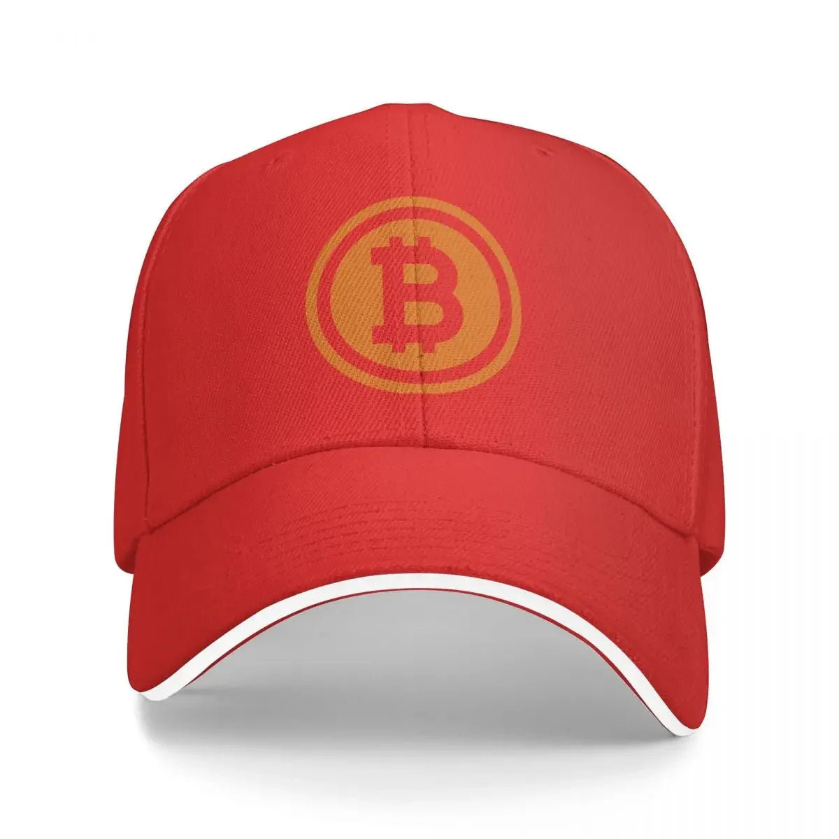 Baseball Cap Men Bitcoin Logo Fashion Caps Hats for Logo Asquette Homme Dad Hat for Men Trucker Cap