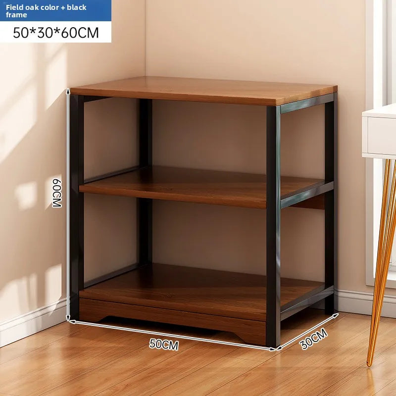 Bookshelf Floor-to-ceiling shelf Integrated wall-to-wall multi-layer storage rack Bedroom wall display cabinet Office shelf