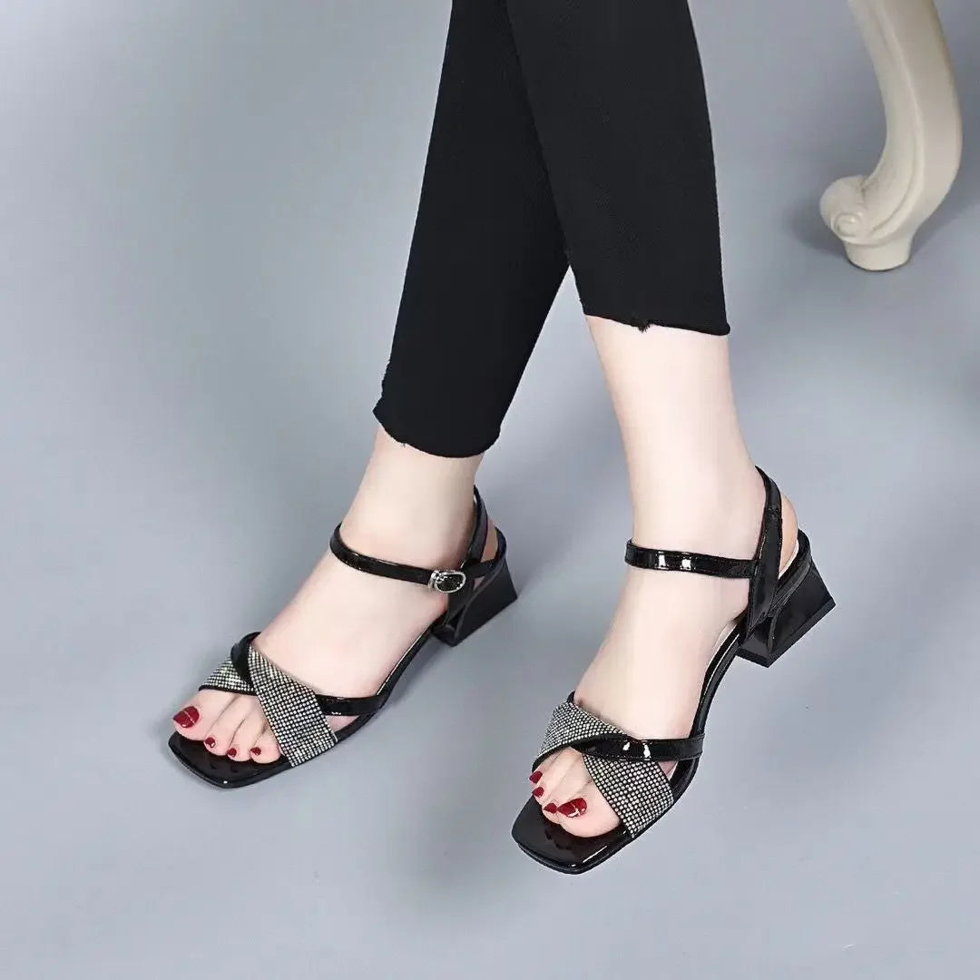 Women's Sandals With Low Heels Ladies Shoes Outdoor Wholesale Bulk Offer High Quality Comfort On Luxury Designer Casual