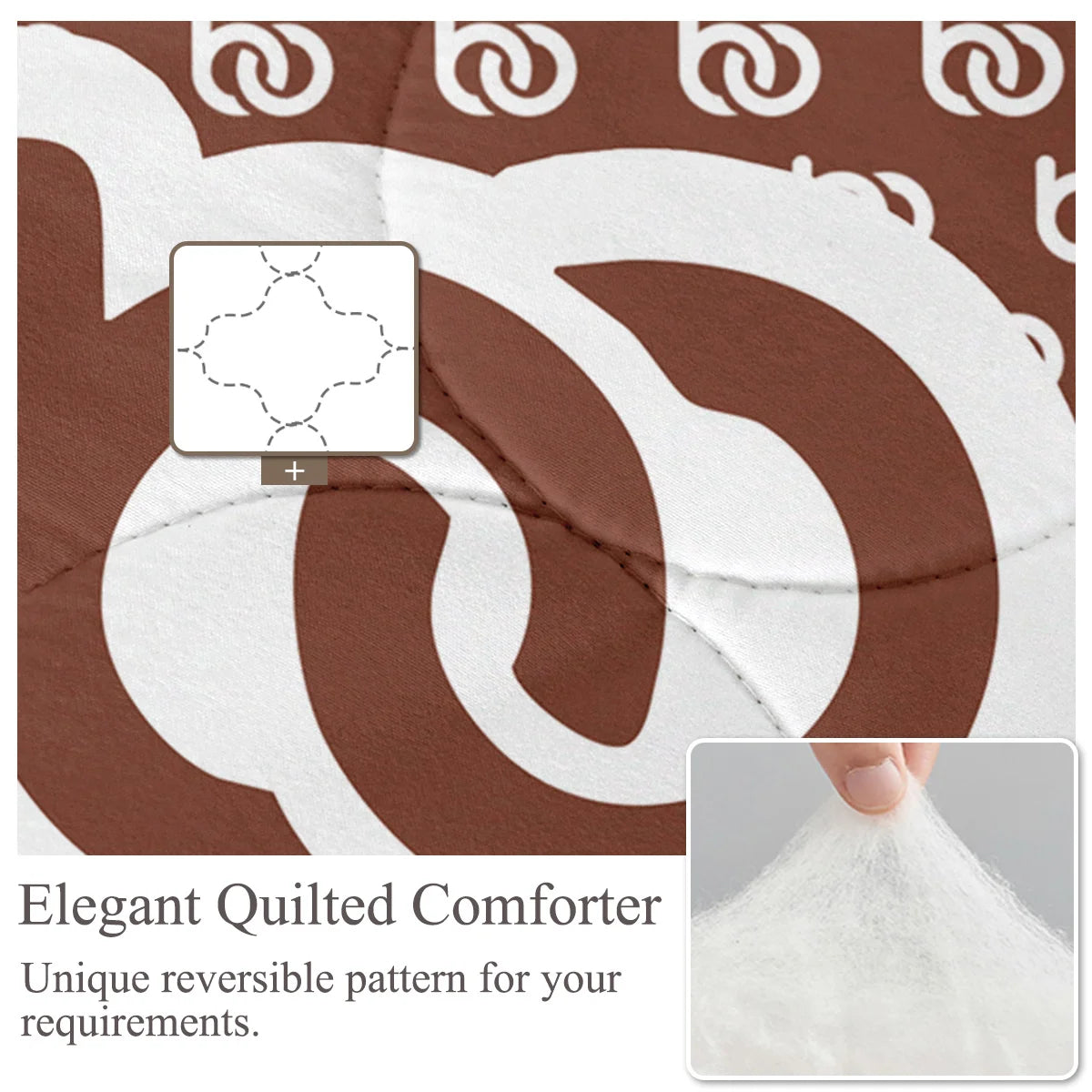 BeddingOutlet 3PCS Custom Photo Print on Demand Bedding Set DIY Photo Logo Color Customized Design Comforter With Pilow Shams