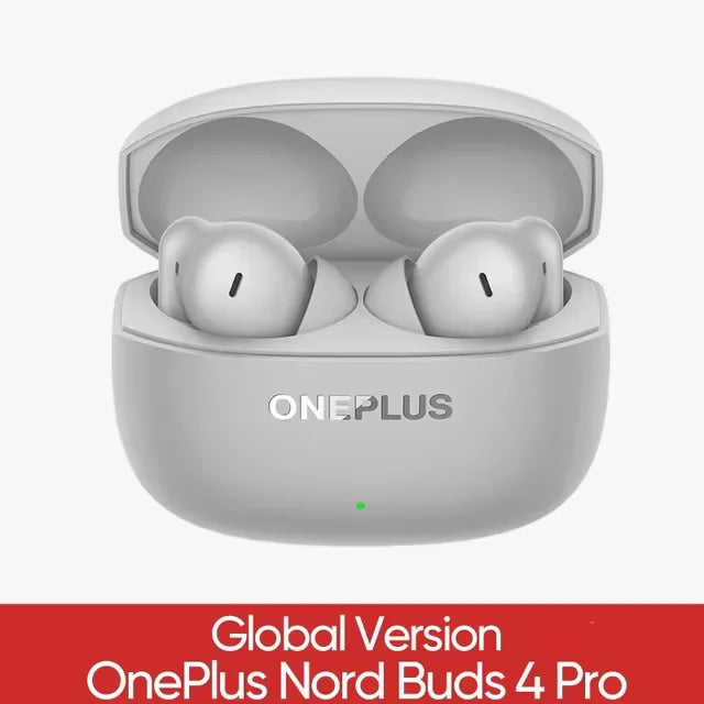 OnePlus Nord Buds 4 pro Global Version Bluetooth 6.0 Earphones 55dB Noise Cancelling up to 54 Hours Playback Wireless Earbuds