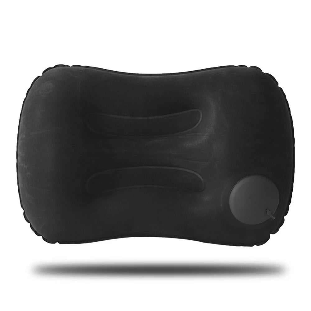 Ultra Comfort Inflatable Camping Pillow-Square Portable Neck Lumbar Support for Outdoor Travel Hiking Airplane Office&Hom
