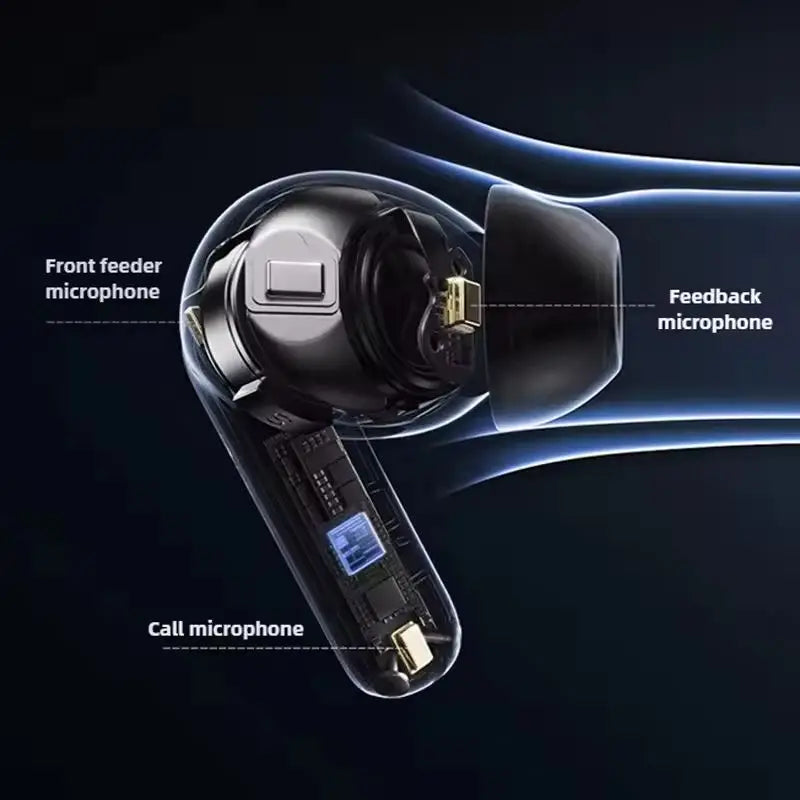 Baseus Bowie M3s Earphones Wireless Bluetooth 6.0 Headphones TWS Adaptive Noise Reduction Earbuds Hifi LDAC Headset Gaming Pro