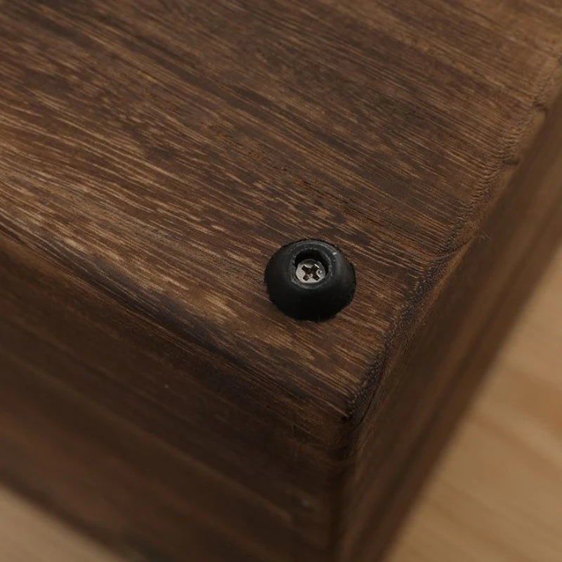 Wood Storage Box Wooden Accessory Storage Boxes Large Organizer Containers Modern Multifunctional Organization Bin with Lid