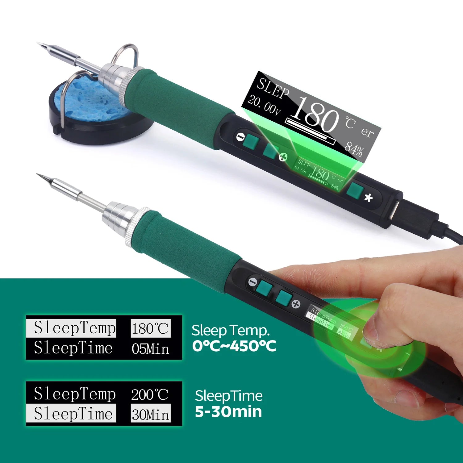 YIHUA 928D-IV C235 Smart Electric Soldering Iron Adjustable Temperature Portable Precision Soldering Iron Station Kit